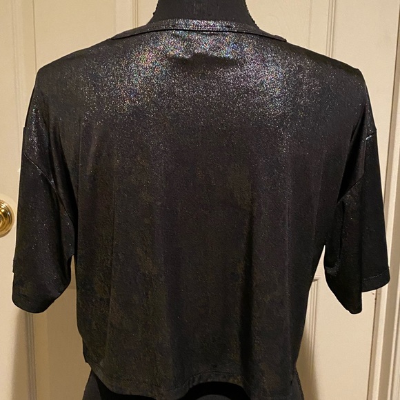 Forever 21 sparkly crop top - Picture 4 of 5